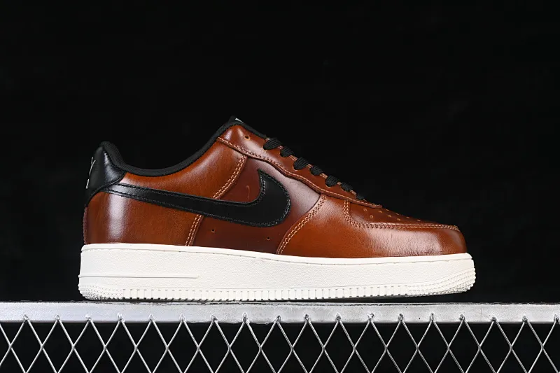 All categories Nk Air Force 1 Air Force series Nk Air Force 1 Low Air Force low-top Nike Air Force 1'07 Low LV joint brown and black bottom Air Force 1 low-top casual sneakers DF0188-120
